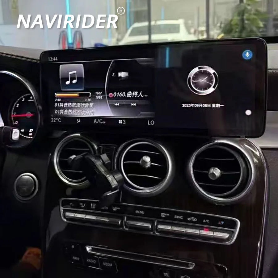 12.8“ Screen Multimedia Video Player For Mercedes Benz C Class C200 GLC C180 C220 Android1 | AUTOKITSHOP