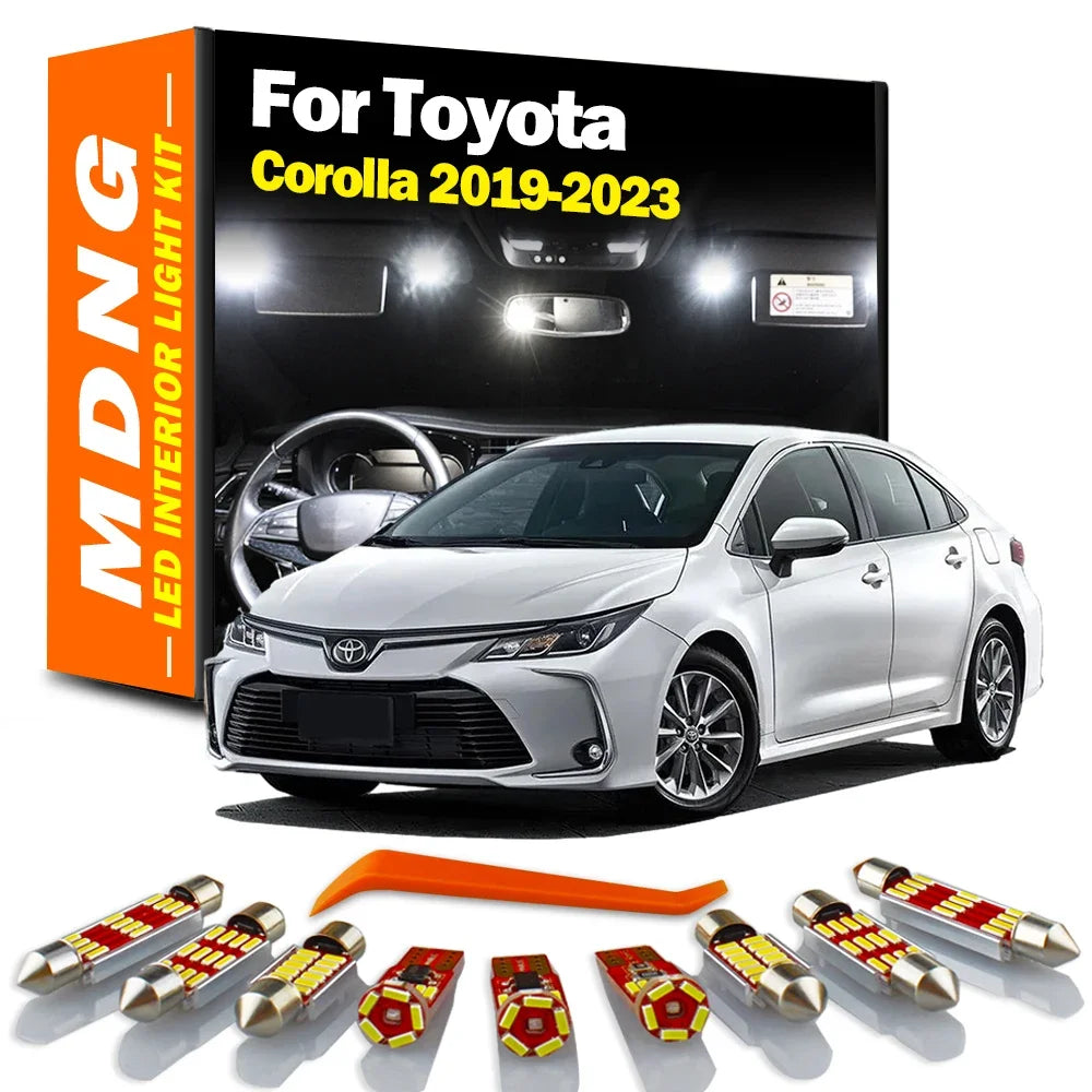 LED Interior Light Kit for Toyota Corolla - Canbus Error-Free Bulbs | AUTOKITSHOP