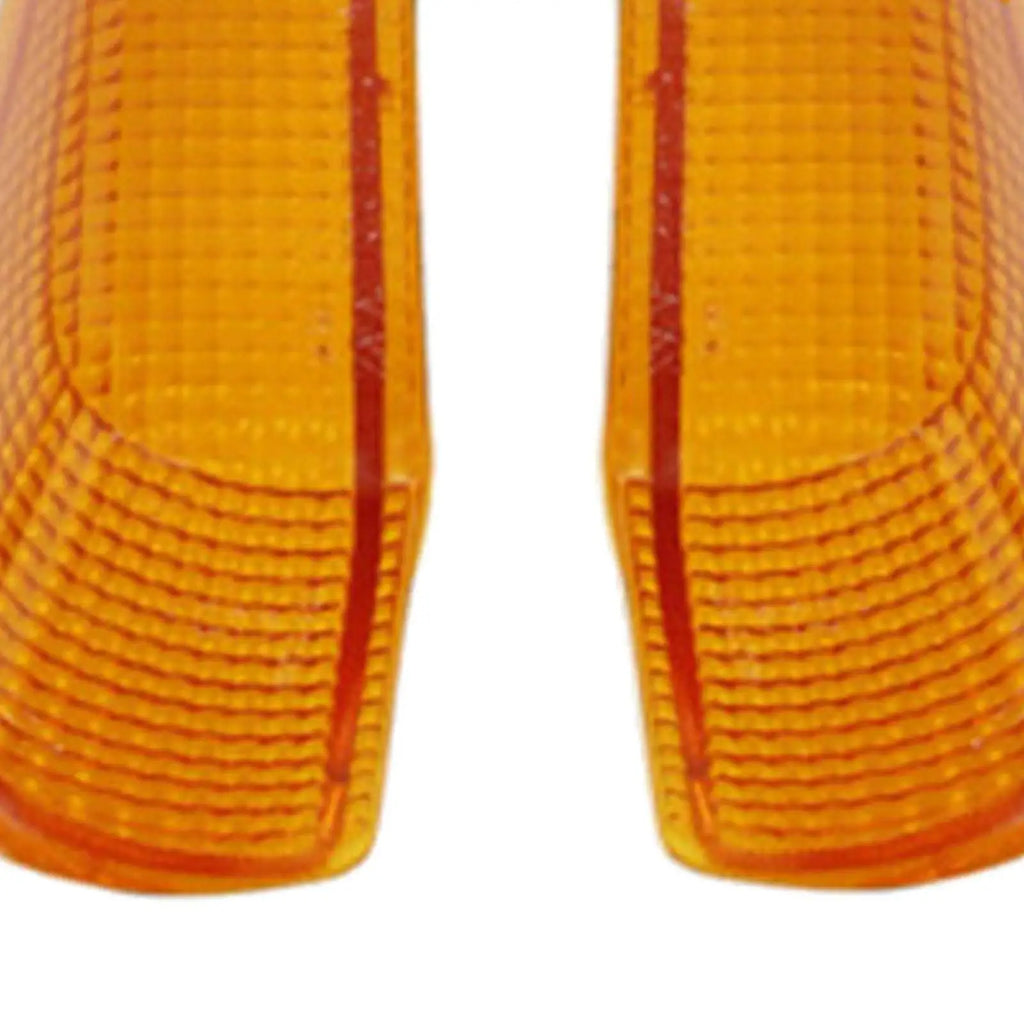 Turn Signal Indicator Light Lens Cover ABS Amber Direct Fit Blinker Lens for Kawasaki ZZR250 Fro - Automotive LED Light