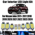 LED Interior Light Kit for Nissan Juke 2011- 2021 - Canbus Dome Map Door Trunk Bulbs | AUTOKITSHOP