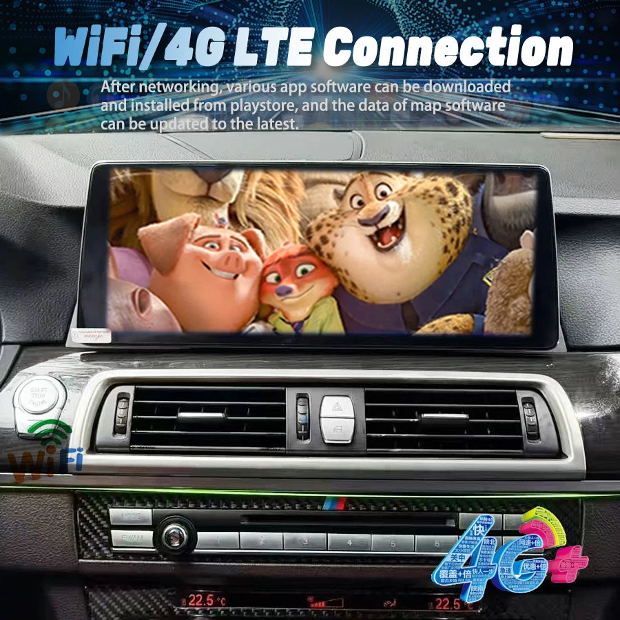 RGB - Ambient Light - for BMW F18 F10 F11 - Car Interior Lighting