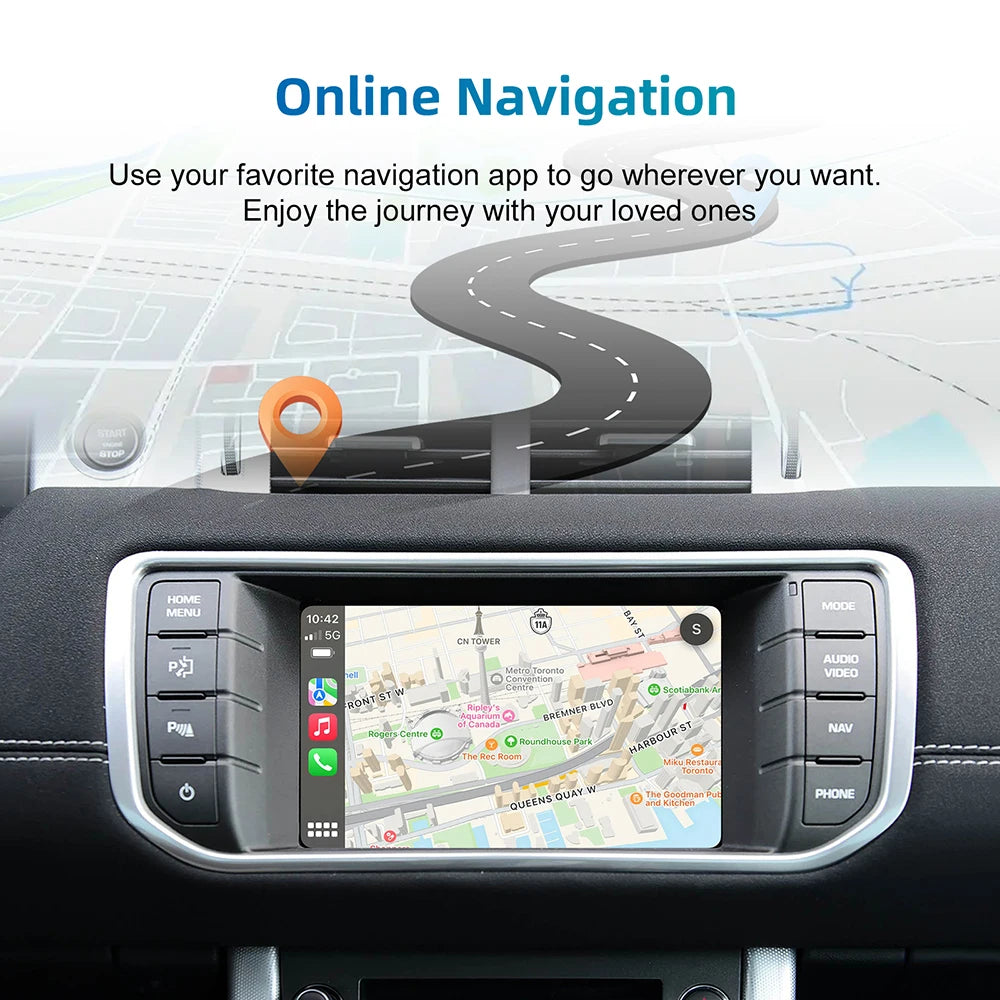Wireless Carplay Android Auto Fits For Land Rover Jaguar Bosch Discovery 4 Evoque Freeland