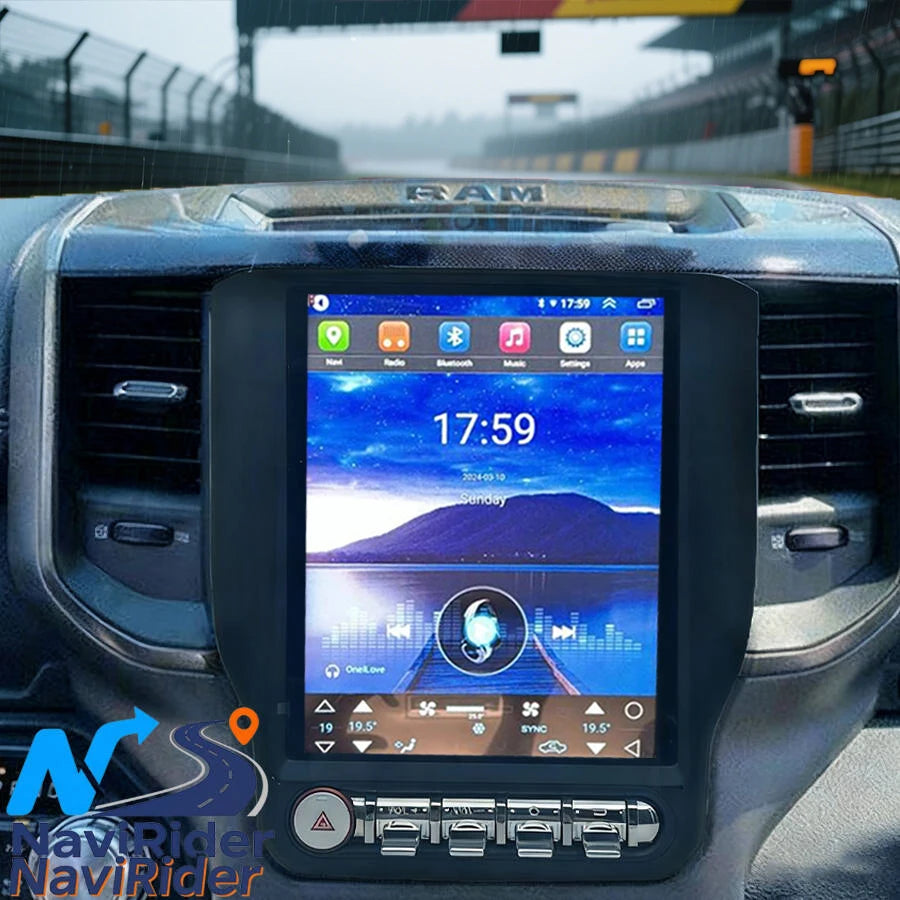 9.7Inch Android Auto Radio For Dodge Ram 2019 2020 2021 Multimedia Player Stereo Navigatio
