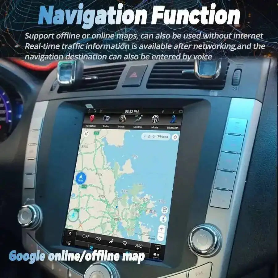 Car Multimedia Video Player NAVIRIDER For Byd S6 Automatic Vertical Screen Radio Wireless