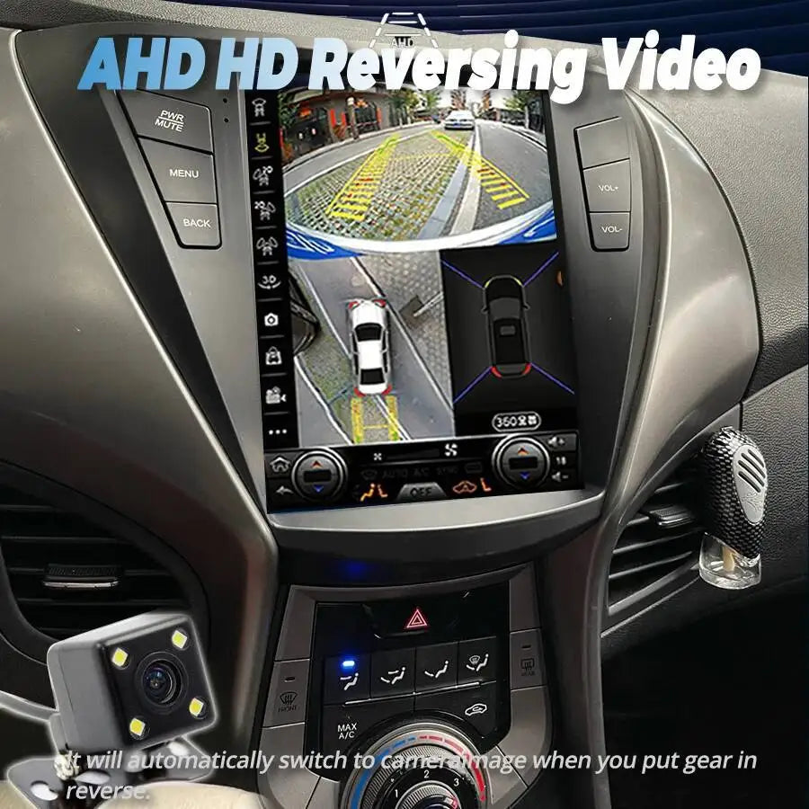 Car Radio For Hyundai ELANTRA 2011-2012 Multimedia Player 10.4'' Navi GPS Android 15 Verti