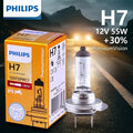 Philips Vision H7 12V 55W PX26d +30% Brighter Original Light Car Halogen Headlight Auto Ge