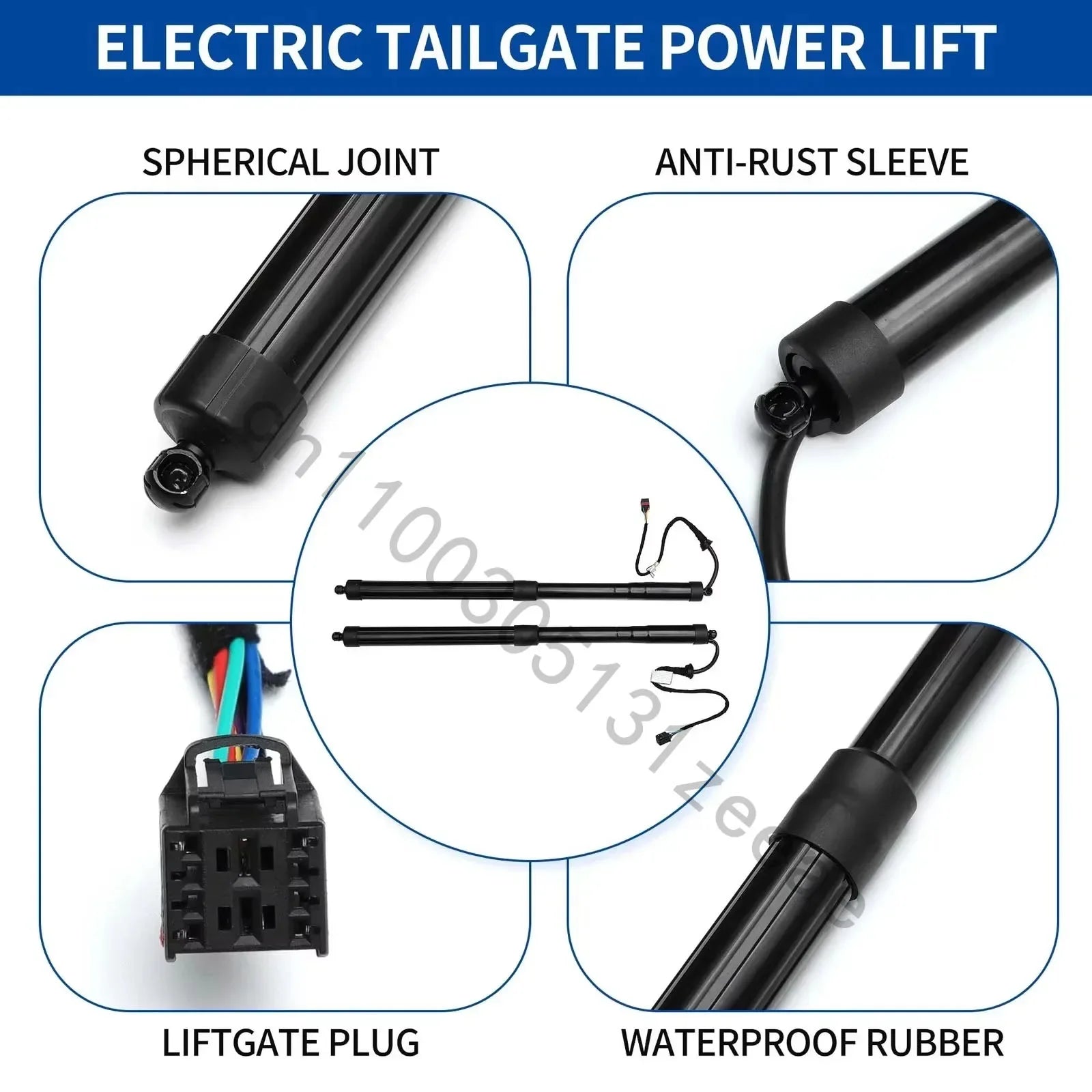Tailgate Support Rod For Volkswagen Touareg 7P 2010-2015 Rear Tailgate Strut Electric Supp | AUTOKITSHOP