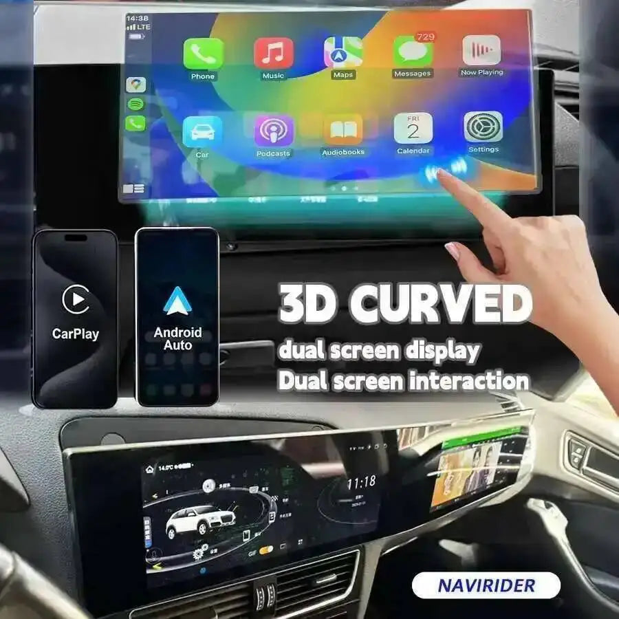 21inch 3D Curved Screen For Audi Q5 2009 - 2017 Android 15 Car Radio Stereo GPS Navigation | AUTOKITSHOP