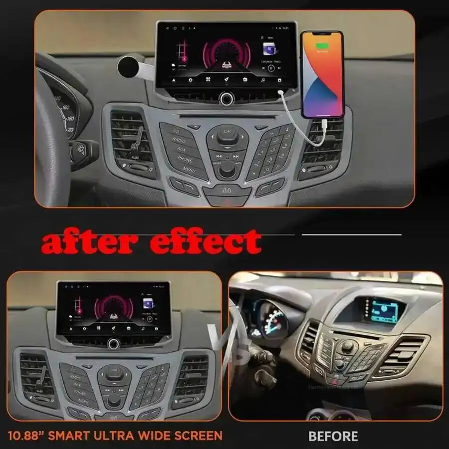 For Ford Transit Connect Tourneo 2018 Auto Multimedia Player GPS DSP Navigation 4G WiFi St | AUTOKITSHOP