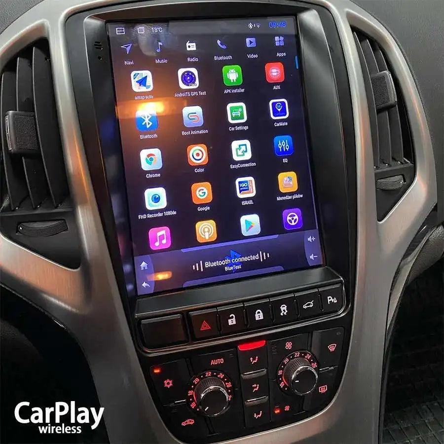 Android14 Car Radio For Opel Astra J Vauxhall Buick Verano 2009-2015 Bluetooth Screen Mult