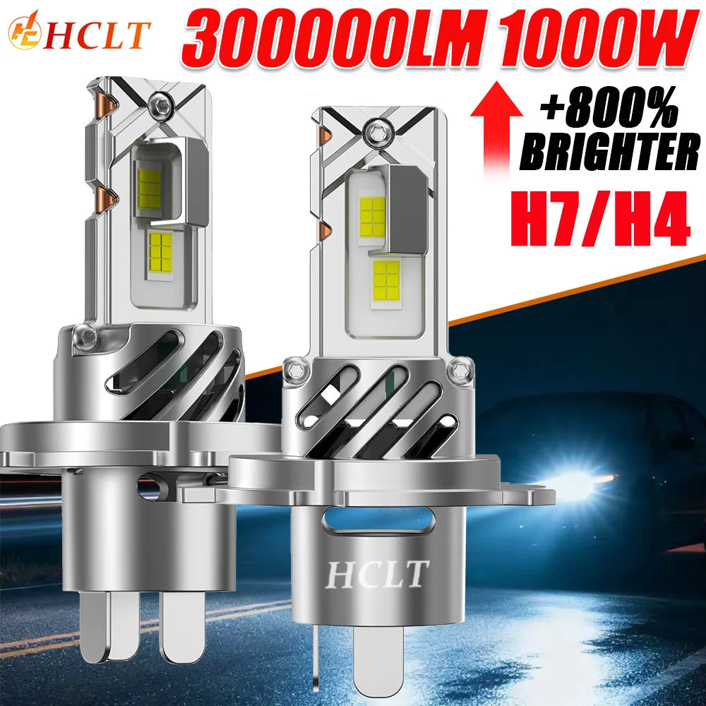 H4 H7 LED Headlights Led CANBUS 9003 HB2 High Low Beam Car Motorcycle Bulbs 6000K Spotligh