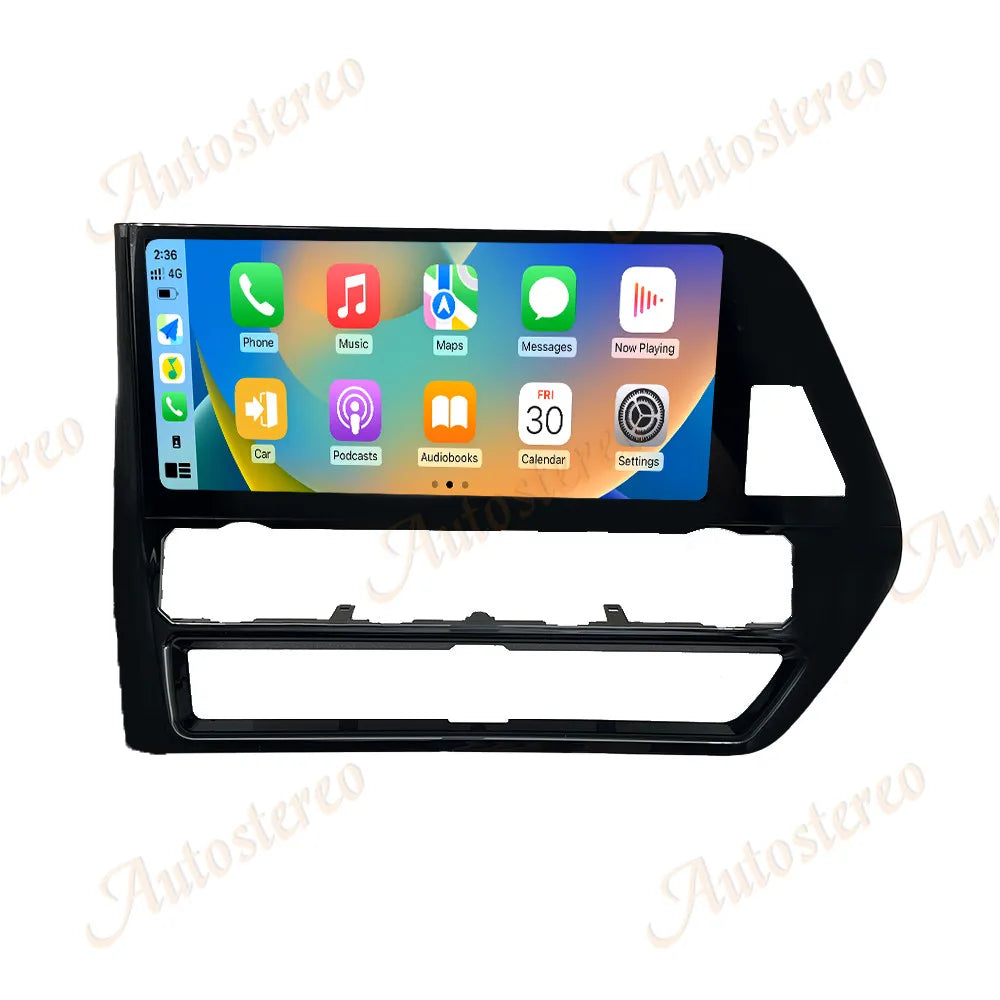 12.3 Inch Android 14 Car Radio For Toyota Crown Kluger 2022-2024 Car Tape Recorder GPS Nav