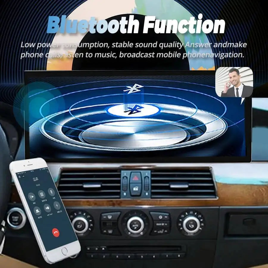 For BMW 5 Series 3 Series E90 E91 E92 E60 E61 E63 E64 2010-2012 GPS Stereo 15.8Inch CarPla