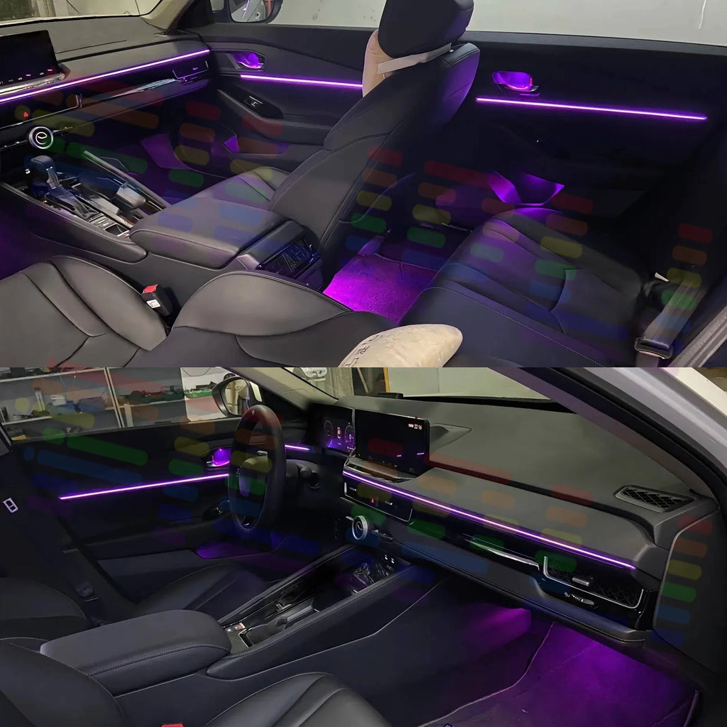 64 RGB - Neon Strip - for Hyundai 2007-2015 - App Control - Car Interior Lighting | AUTOKITSHOP