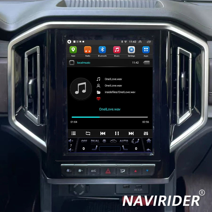 Android 14 Multimedia Player 10.4 Inch For Jianghuai Hardship Car Radio Auto Screen Naviga