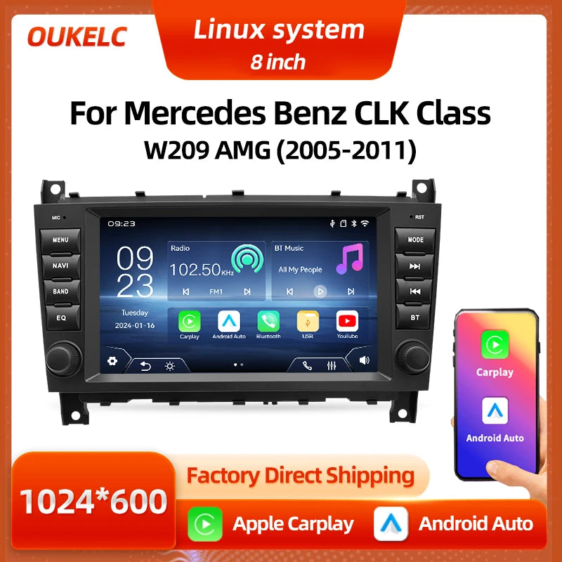 LED Interior Light Kit for Mercedes W209 - Canbus Error-Free Interior Bulbs