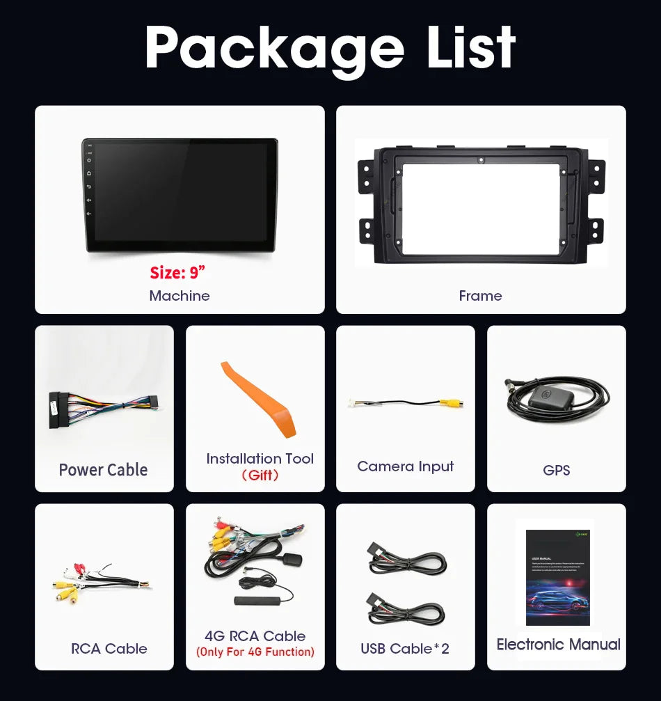 For Kia Mohave 2008 -2016 Borrego 2008-2011 Android 14 Car Radio Multimedia Navigation Car