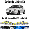 10-Piece LED Interior Light Kit for Alfa Romeo Mito 955 2008-2018 - Canbus Dome Map Door Trunk Bulbs | AUTOKITSHOP