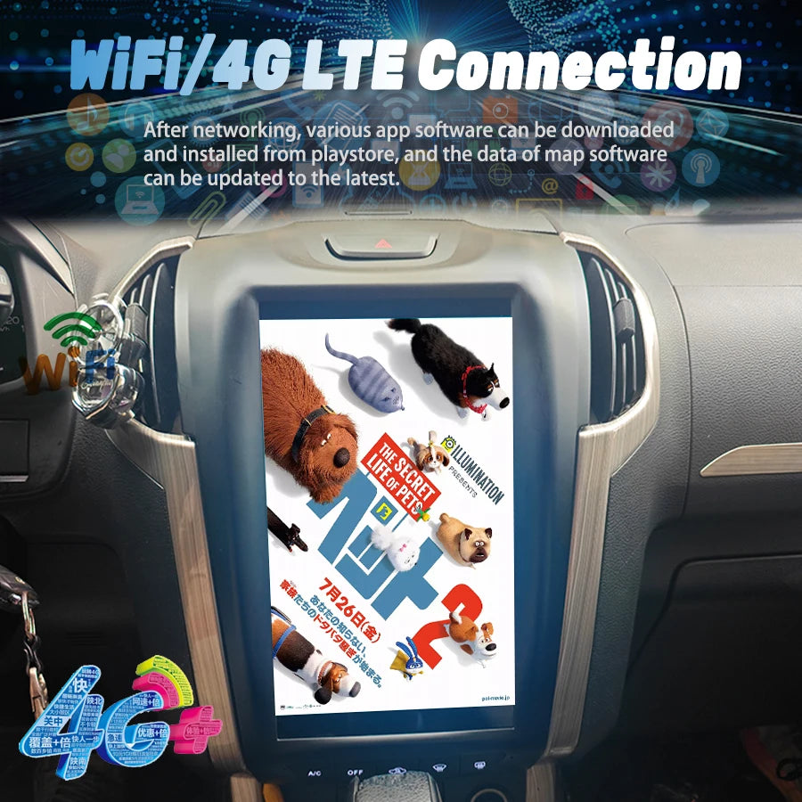 Android Carplay Navi Multimedia Player Stereo 11.6" For Chevrolet TrailBlazer Colorado 2 H