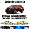 LED Interior Light Kit for Nissan Murano Z50 Z51 Z52 2003- 2019 - Canbus Dome Map Door Trunk Bulbs | AUTOKITSHOP