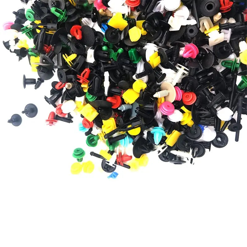 Mixed Plastic Fastener Car Door Panel Fender Bumper Push Rivet Clip Pins