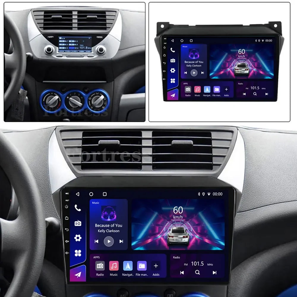 Android 16 For Suzuki Alto 2009 - 2016 Car Radio Multimedia Player Carplay and Android Ste