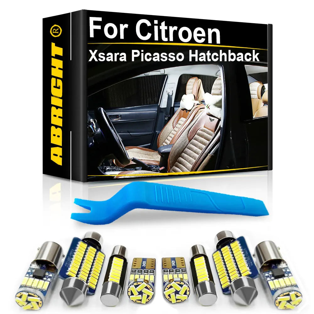LED Interior Light Kit for Citroen Xsara Picasso Hatchback - Canbus Error-Free Bulbs | AUTOKITSHOP
