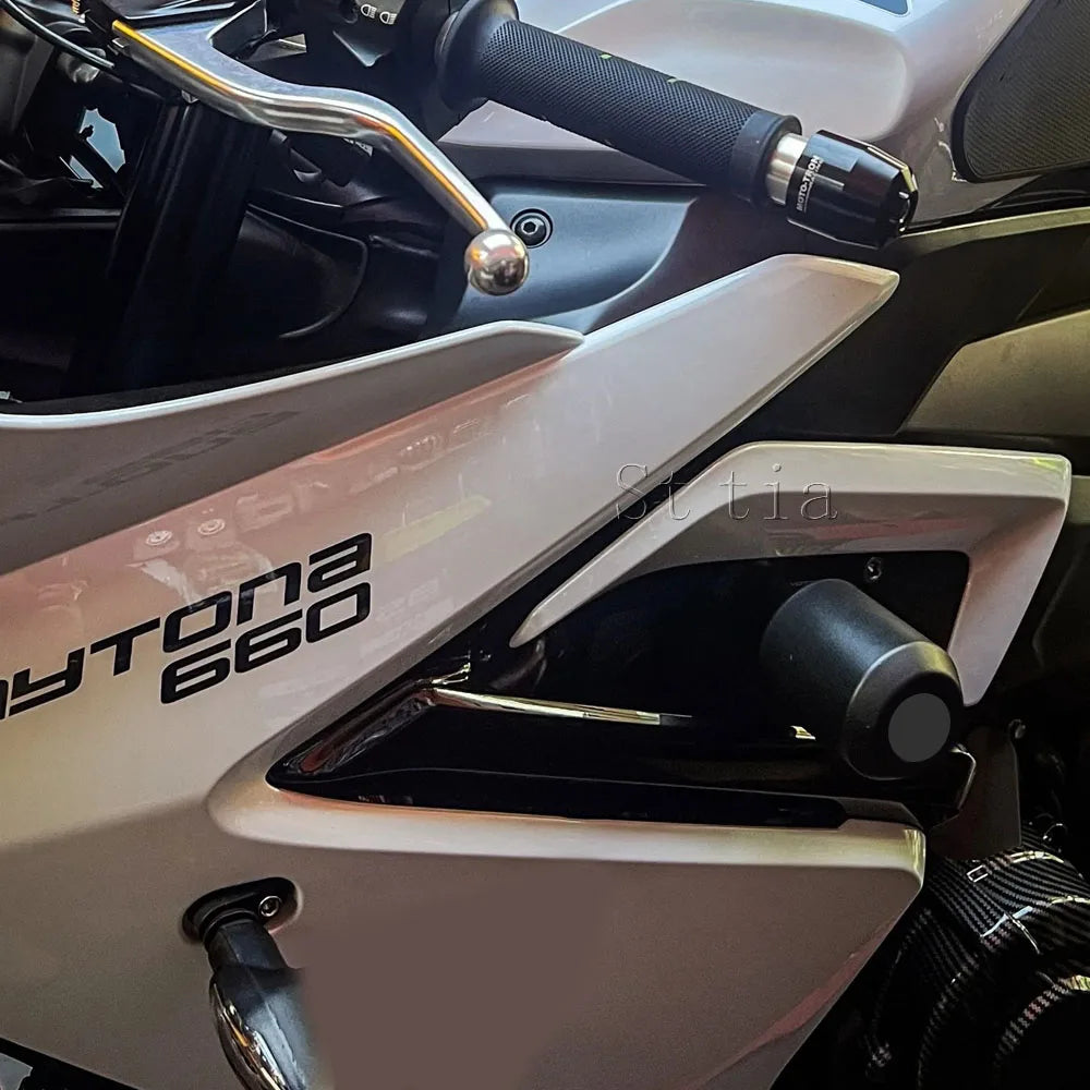 For Daytona660 Daytona 660 2024+ Falling Protection Motorcycle Engine Frame Slider Anti Crash Pa - Automotive LED Light