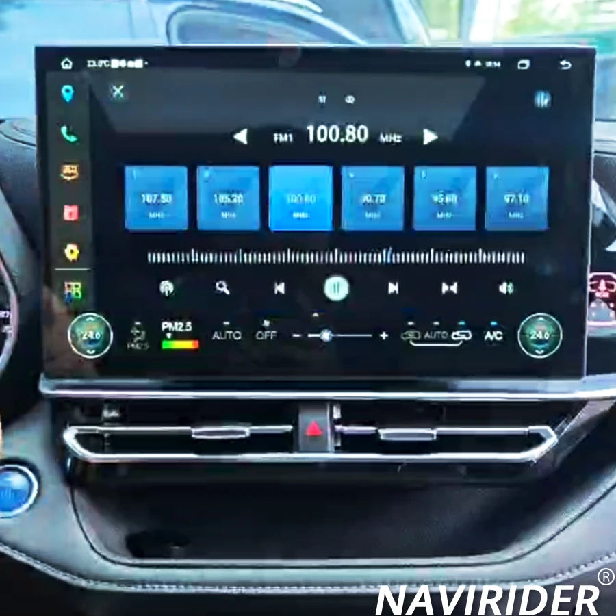 15.6Inch Android Car Radio for TOYOTA Highlander Crown Kluger 2022-2025 CarPlay Auto GPS N | AUTOKITSHOP