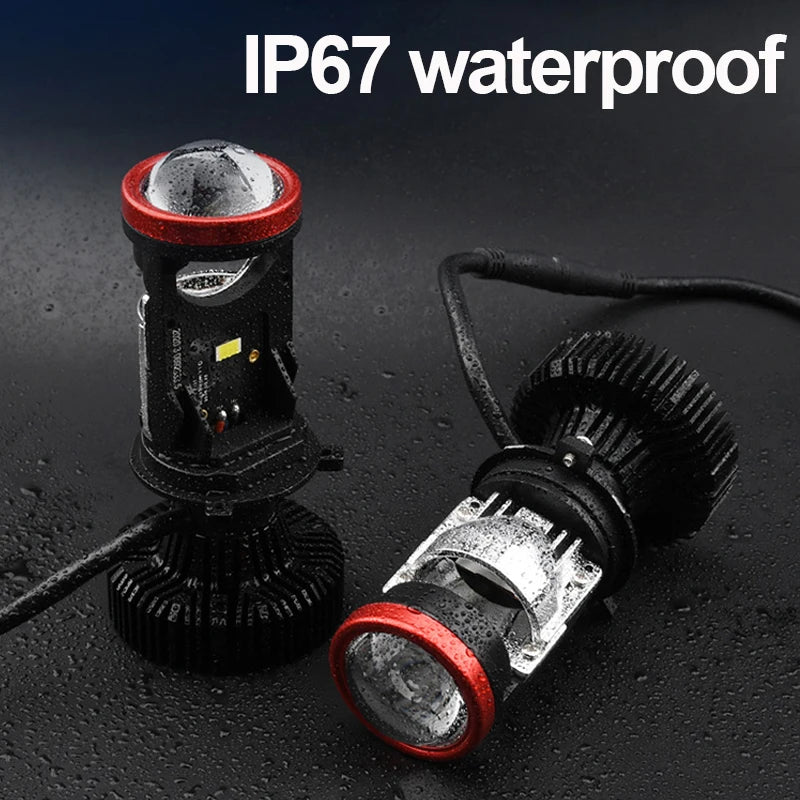 H4 LED Projector Lens Auto Headlamps 30000LM H4 Led Car Headlight Bulb Canbus Lamp Hi/Lo B