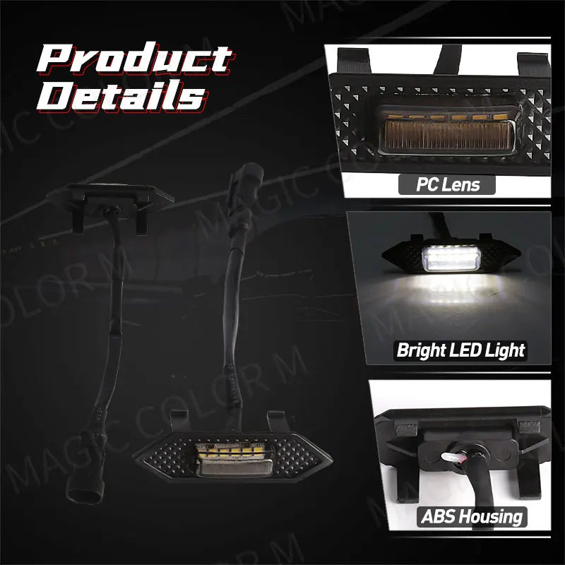 LED Grille Lights For Toyota RAV4 2019 2020 2021 2022 Front Grid Warning DRL Daytime Runni | AUTOKITSHOP