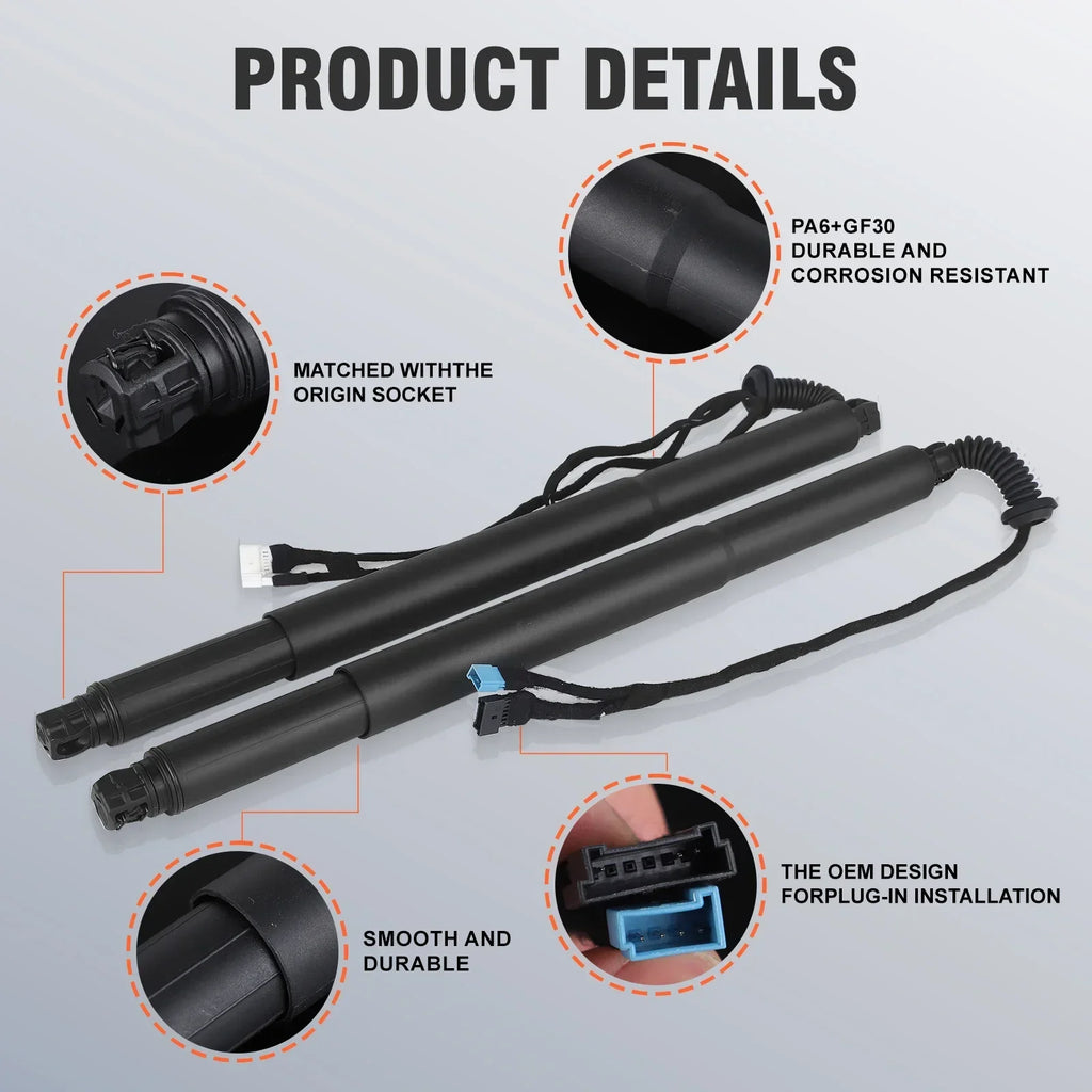 Car Electric Rear LH/RH Tailgate Trunk Lift Support Strut OE 51247434043 51247434044 Liftg | AUTOKITSHOP