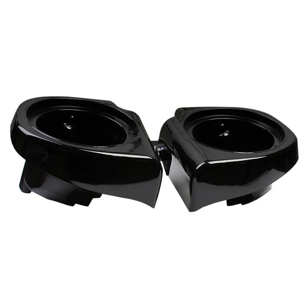 6.5" Motorcycle Speaker Pod Box Lower Vented Fairing For Harley Touring Electra Street Glide Roa - Automotive LED Light
