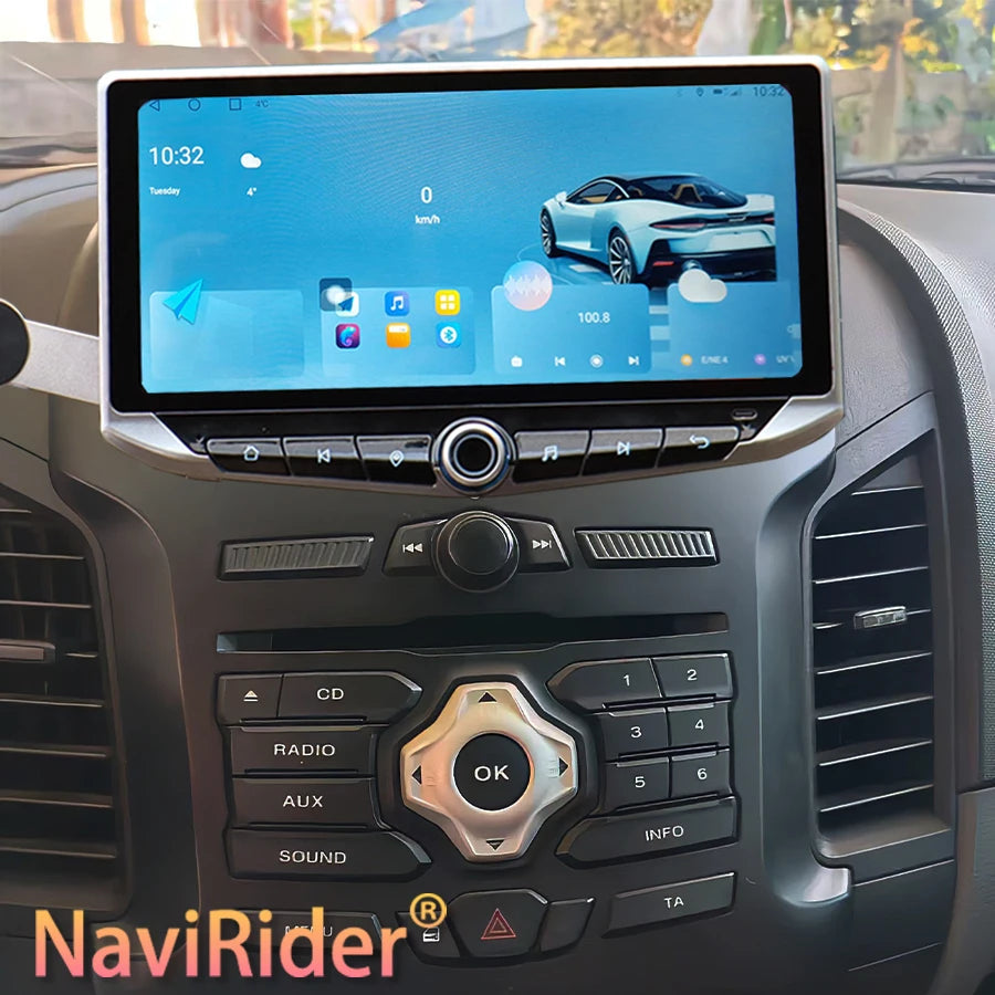 Android Screen For Ford Ranger F250 2012 2013 2014 2015 Stereo 10.88inch Car Radio Phone H