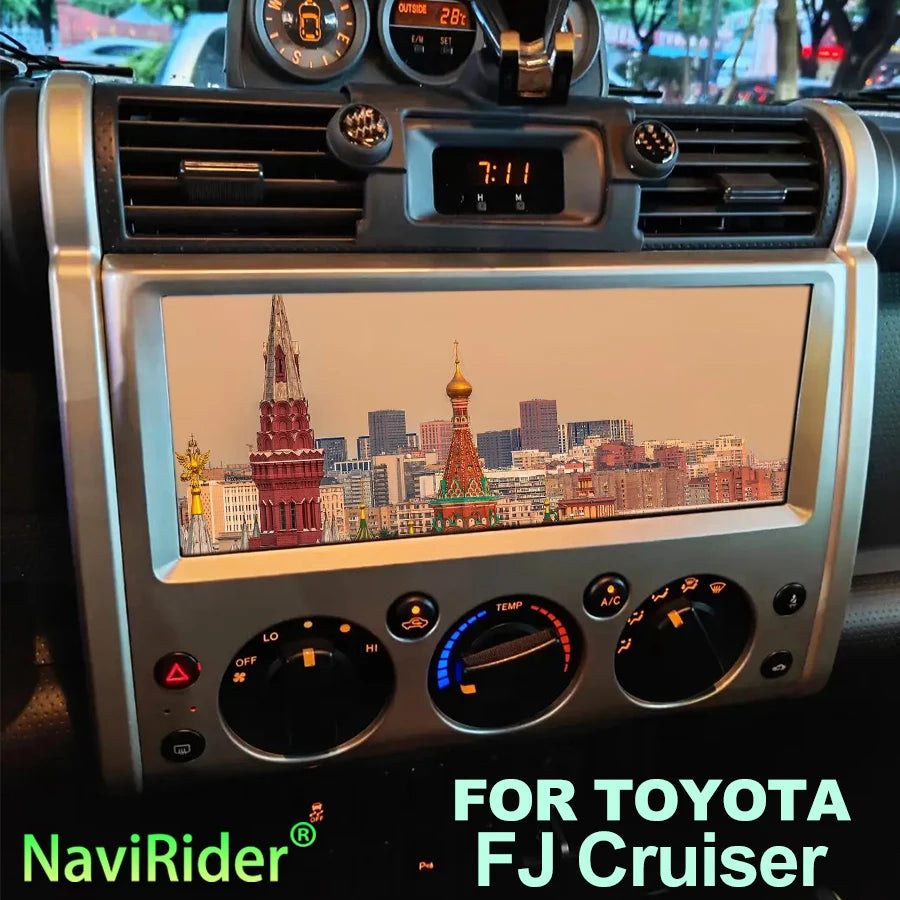 12.3" Android Car Radio For Toyota FJ Cruiser 2008-2015 Multimedia Video Player GPS Stereo