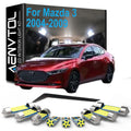 8-Piece LED Interior Light Kit for Mazda - Canbus Error-Free Interior Bulbs