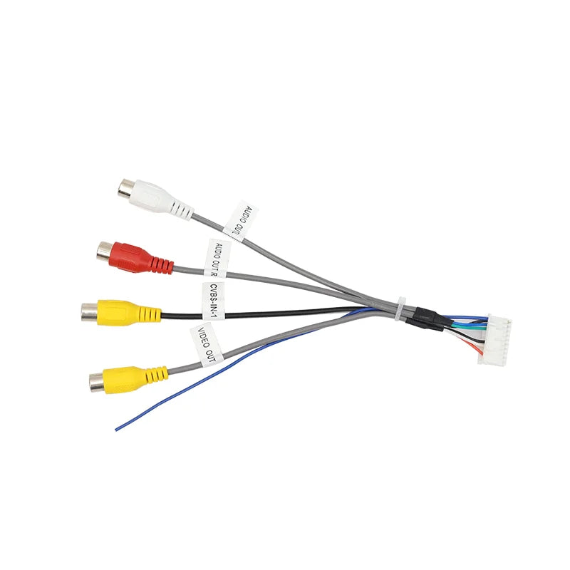 RCA 4G 2Din Car radio Android frame Kit video harness microphone Camera audio cable Card s