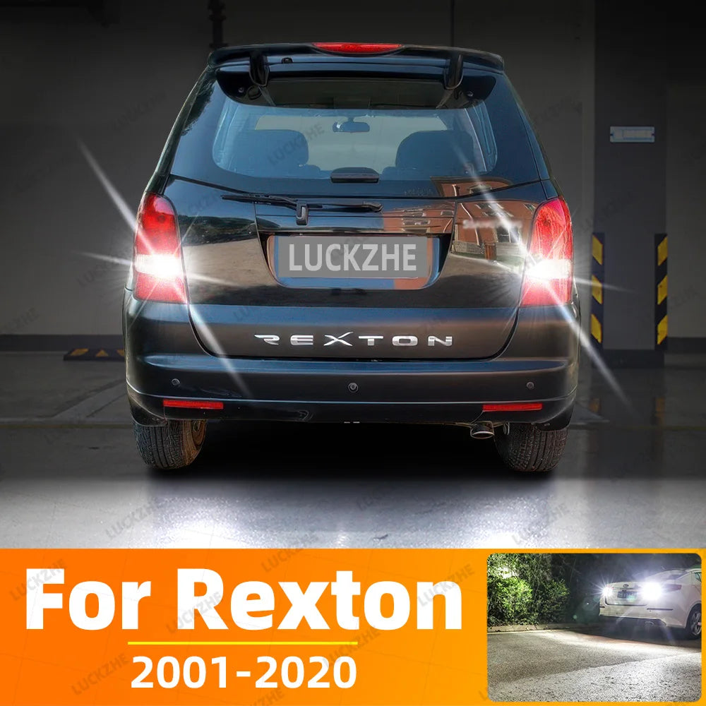 LED Interior Light Kit for SsangYong Rexton 1 2 3 4 W LED Reverse Light 2001-2020 - Canbus Dome Map Door Trunk Bulbs ...
