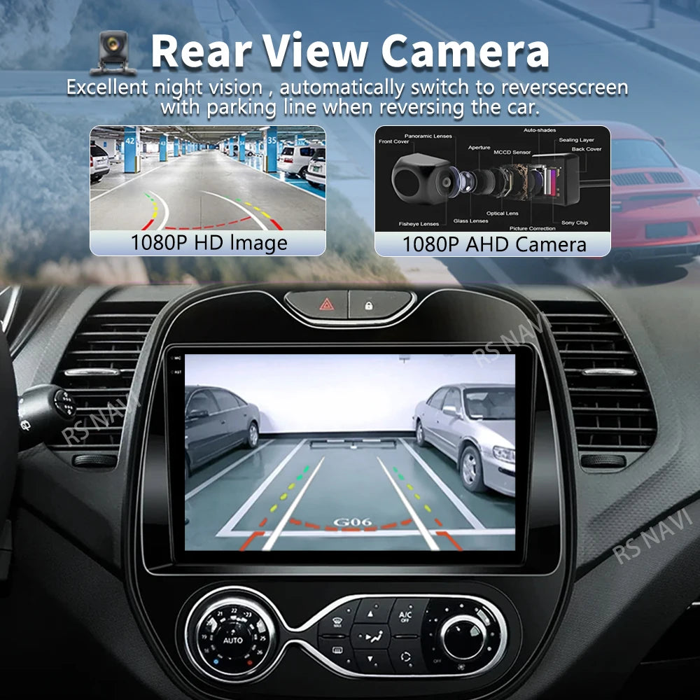 Qualcomm Android 16 For Renault Kaptur Captur Clio Samsung QM3 2013 2014 2015 2016 Car Rad