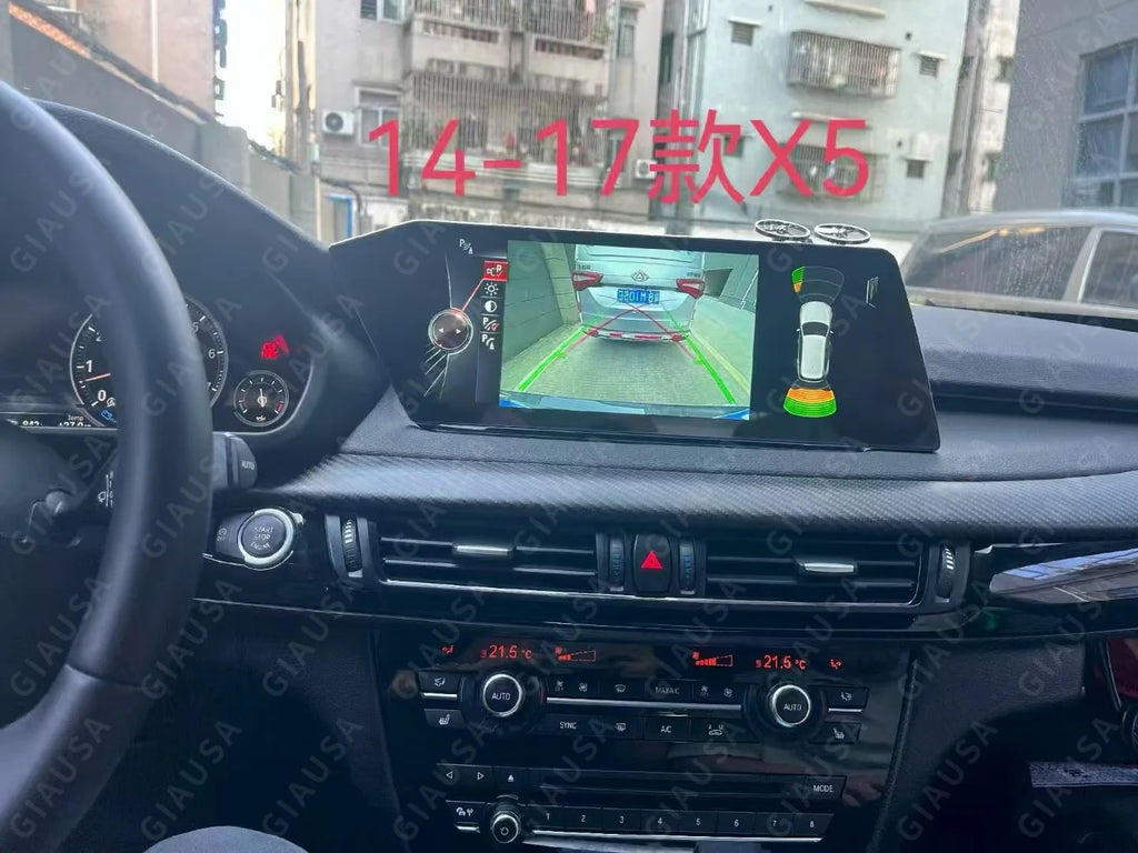 12.3" QLED Screen Android 13 Car Radio For BMW X5 X6 F15 F16 2014-2017 NBT System Multimed