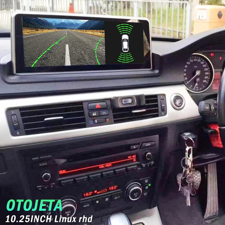 Rhd 10.25inch For BMW 3 Series E90 E91 E92 2004-2011 Carplay Android Auto Screen Car Video