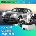 HID Bulbs Headlight D3S 6000K 35W Car Light For Audi Q5 8RB 2008 2009 2010 2011 2012 2013