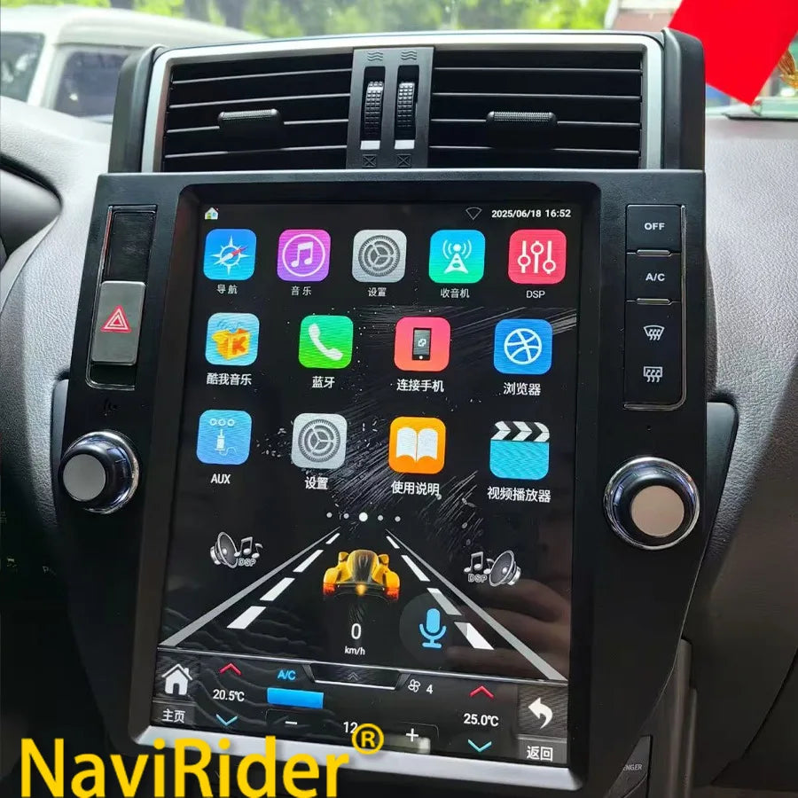 12.1" Touch Screen Carplay For Toyota Land Cruiser Prado 150 2010-2017 Android 15 Car Radi | AUTOKITSHOP