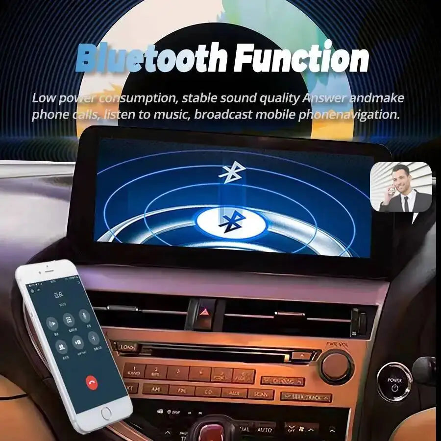 RHD 12.3" Android Head Unit Stereo Multimedia Video Carplay GPS CarPlay WIFI GPS For Lexus | AUTOKITSHOP