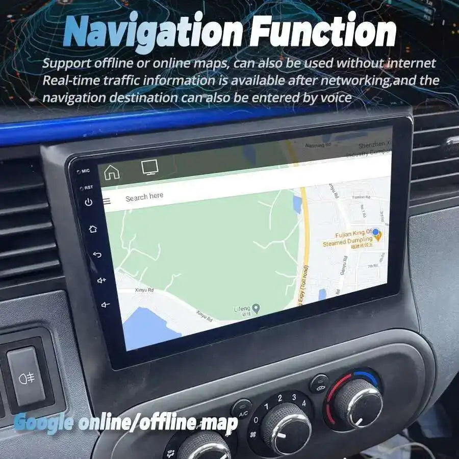 9inch Radio Car Multimedia Video Player For For Jianghuai Jiayue A5 Android CarPlay Naviga