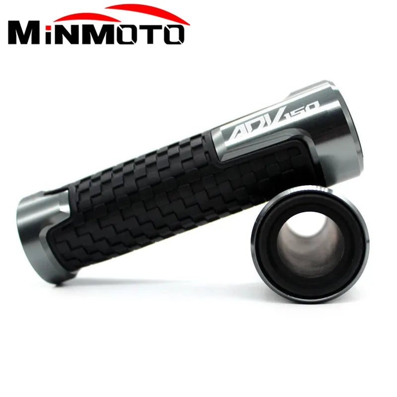 Motorcycle Accessories CNC 22MM Hand Grips Rubber Gel Handle Grip Handlebar Fits For HONDA ADV15 - Automotive LED Light