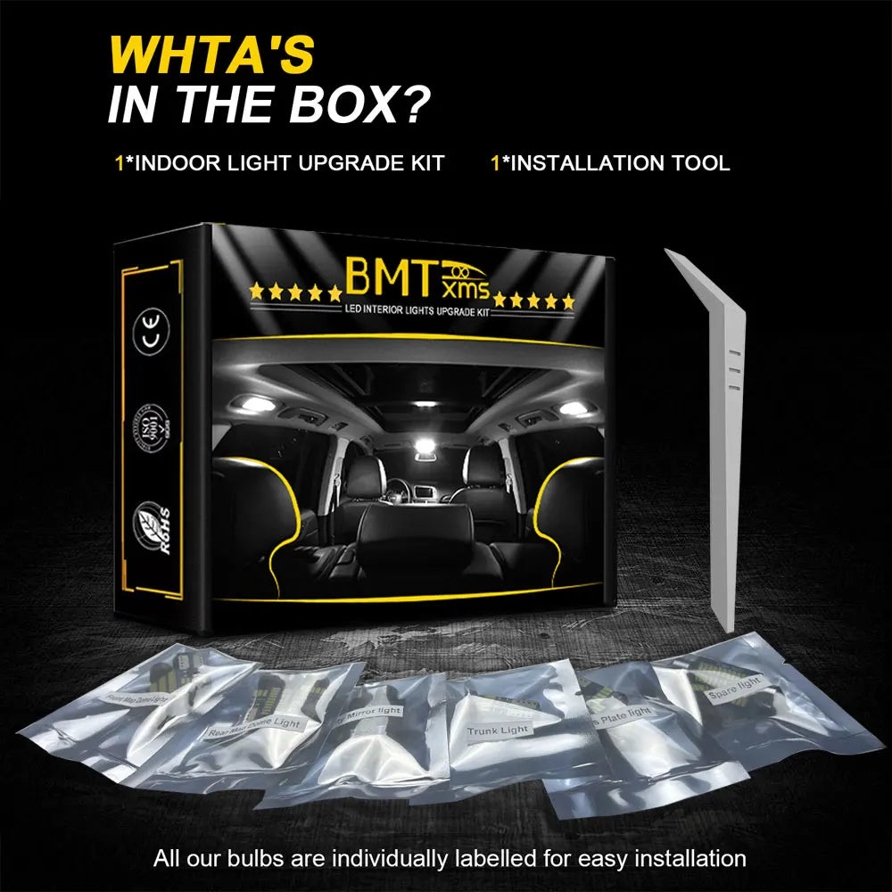 11-Piece LED Interior Light Kit for Kia Sportage 3 MK3 - Canbus Error-Free Bulbs | AUTOKITSHOP