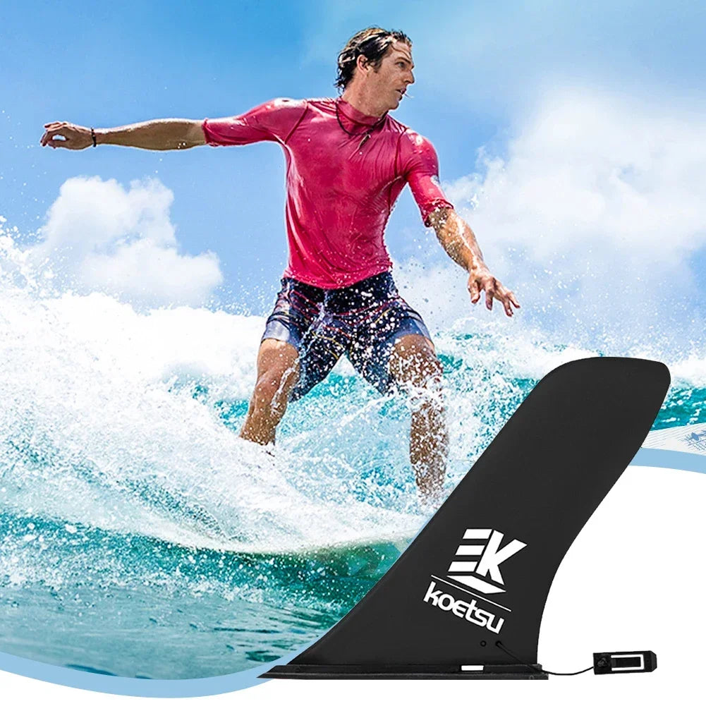 Surfboard Tail Fin Stand Up Board Quick Release Longboard Fin Detachable Paddle Board Fin for Su - Automotive LED Light