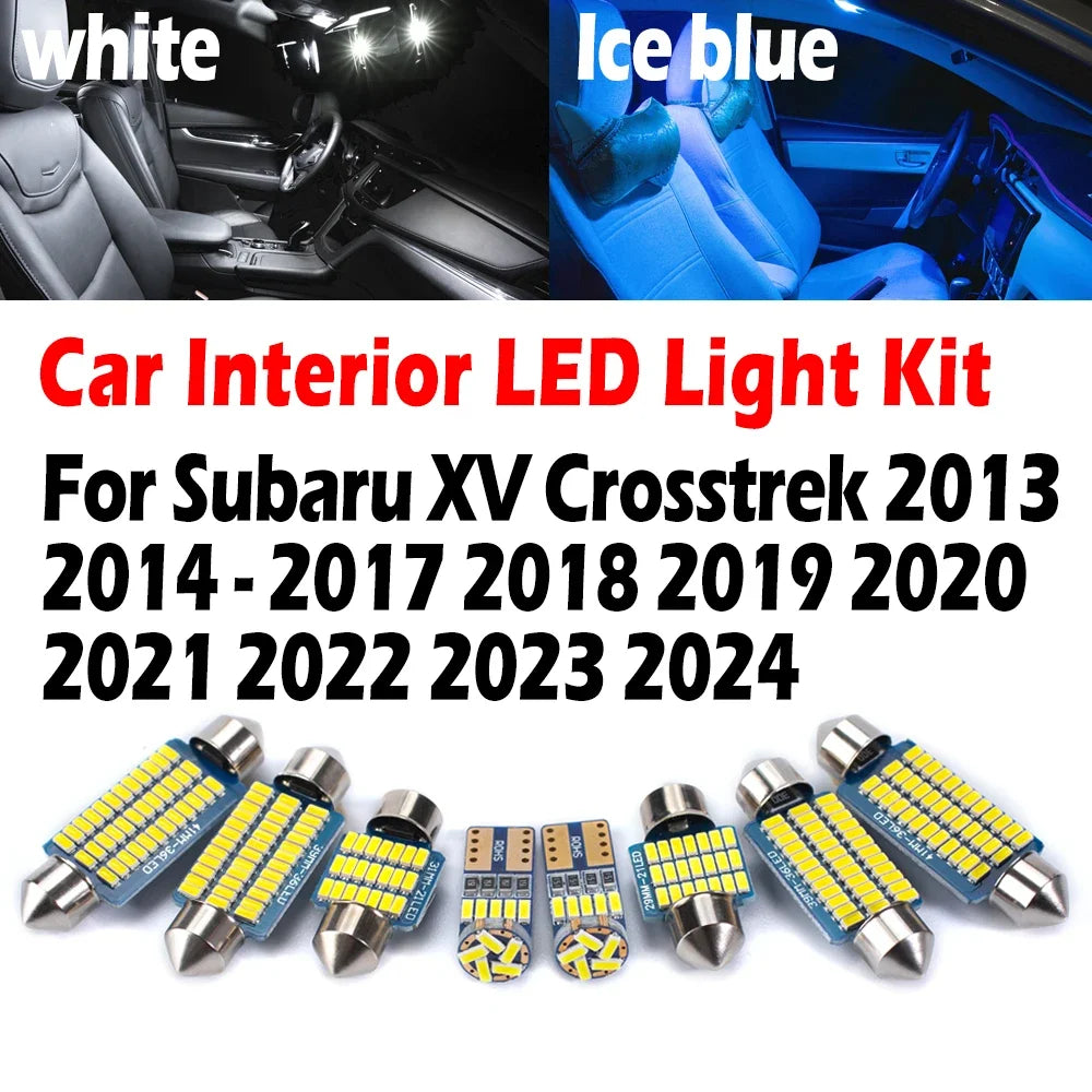 LED Interior Light Kit for Subaru XV Crosstrek - Canbus Error-Free Bulbs | AUTOKITSHOP