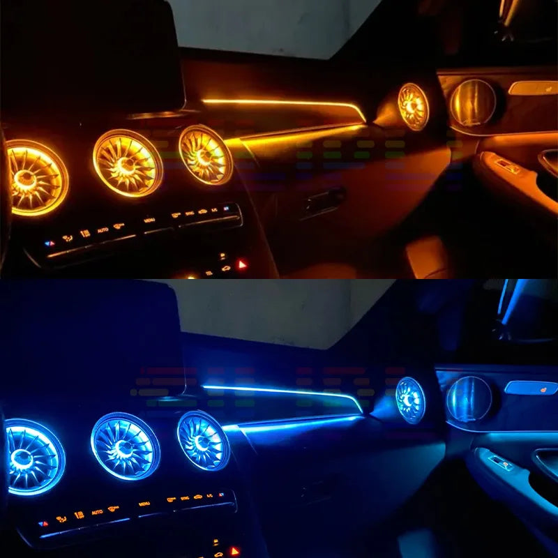 W205/X253 for Mercedes-Benz Upgraded luxury modification co-pilot neon light,co-driver LED | AUTOKITSHOP